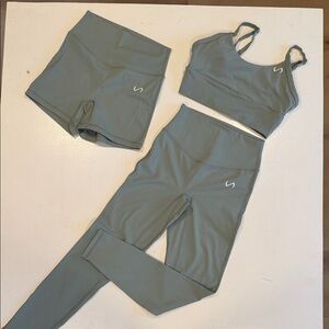 TLF Activewear Set in Soft Green